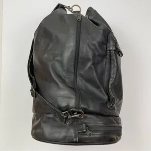 Boulder Ridge | Bags | Vintage Boulder Ridge Black Leather Travelers ...
